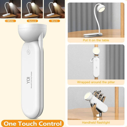3in1 Portable Tent Light LED Lamp Camping Flashlight Combo Lantern Equipment 2pc