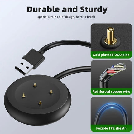 Magnetic Charging Cable for Google Pixel Watch 3 2 Charger Fitbit Versa Sense 4