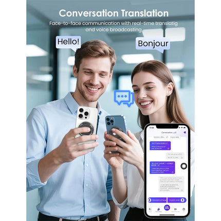 Portable Translator AI-Powered Real-Time Translation Supports 140+ Languages