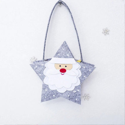 4X Christmas Candy Bag Box Tray Santa Xmas Pouch Kids Gift Wrap Home Party Décor