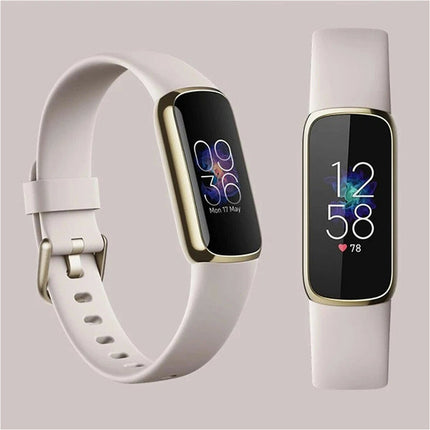 Fitbit Luxe Silicone Replacement Watch Band Wristband White