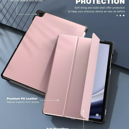 Rose Gold Samsung Galaxy Tab A9+ A9 Plus 11 Inch Case Cover Shell Protector Lightweight Au