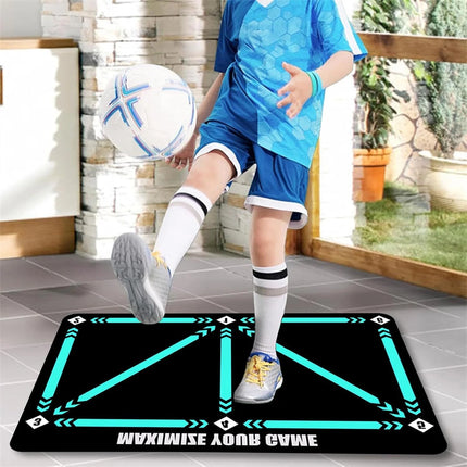 Soccer Footwork Equipment Soccer Training Mat Football Footstep Carpet Anti-Skid