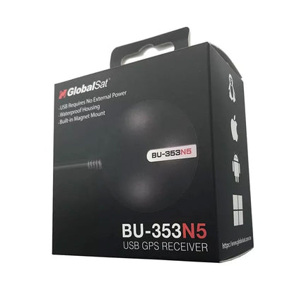 GlobalSat USB GPS Receiver BU-353 N5 for laptop high quality 75 Channels GNSS