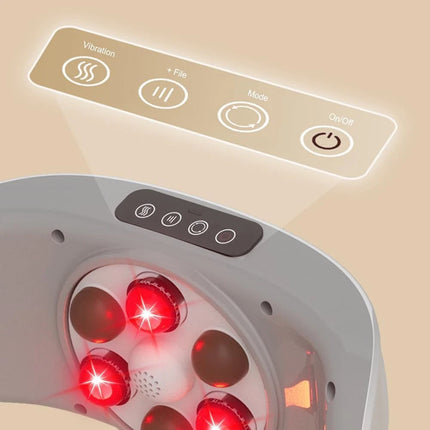Electric Wireless Abdominal Massager for Fat Burning & Digestion with 3 Massage