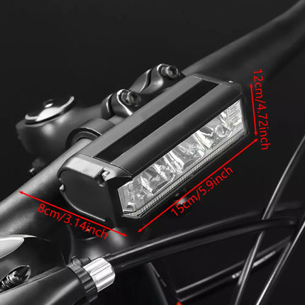 USB Rechargeable LED Bicycle Light MTB Bike Waterproof Cycle Front Headlight