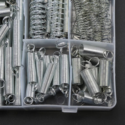 400pcs Small Spring Assortment Compression Extension Spring Metal Tension Spring