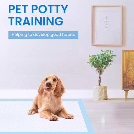 50X Puppy Dog Training Pads Pet Toilet Pee Pads Mat Indoor Absorbent 60x90cm