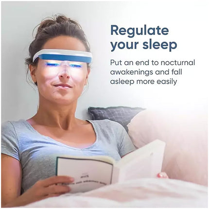 Light Therapy Glasses Phototherapy Lamp Help Natural Relief Sleep Problems