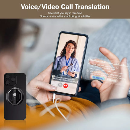 Mosstalk AI Voice Recorder Notetaker Language Translate Device Translation
