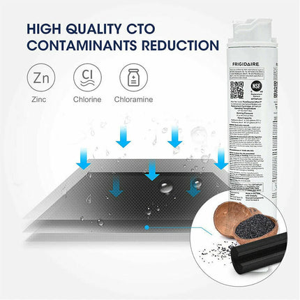 2x WESTINGHOUSE Fridge Water Filter EPTWFU01 807946705 for WHE6874SA WHE7074SA