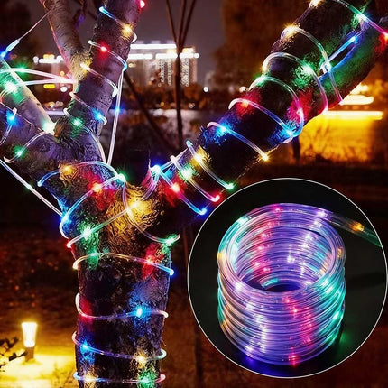 Solar Powered Christmas String Lights Waterproof LED Garden Multicolor Colourful