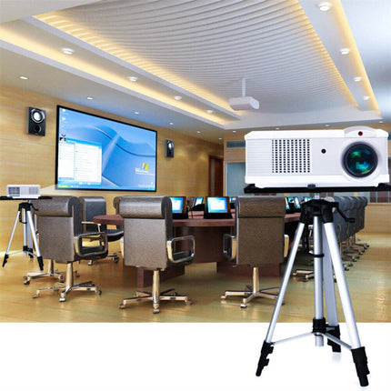 Adjustable Notebook Laptop Projector Tripod Lectern Stand with Tray, Carry Bag