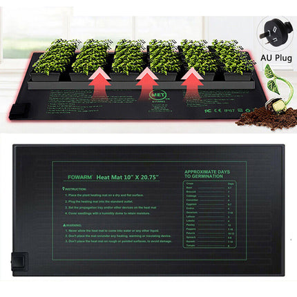 Seedling Heating Mat Heat Pad Seed Germination Starter Sprout Propagator