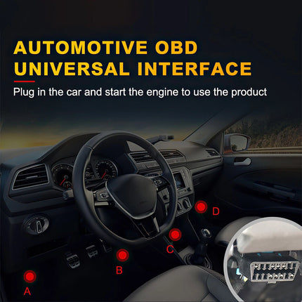 OBD2 Diagnostic Scanner V519 Full Car Diagnostic Code Reader & Clear Faults Tool