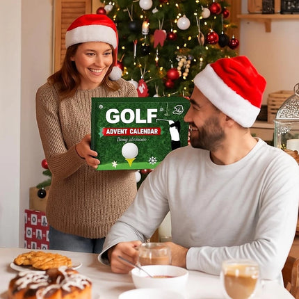 Golf Advent Calendar 2025 24 Days Christmas Countdown Calendar with Golf Balls