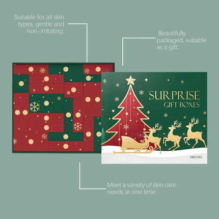 Beauty Advent Calendar Makeup Set 24 Days Countdown Calendar Face Care Christmas