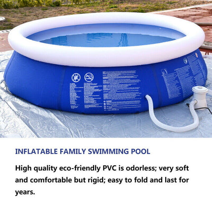 Durable Inflatable Family Swimming Pool 300cm Non-Toxic