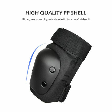 Adult Children Knee/Elbow Pads Protective Gears for Skateboard Cycling Scooter L