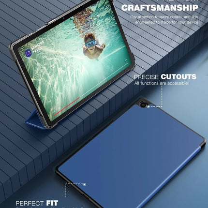 Blue Samsung Galaxy Tab A9+ A9 Plus 11 Inch Case Cover Shell Protector Lightweight Au