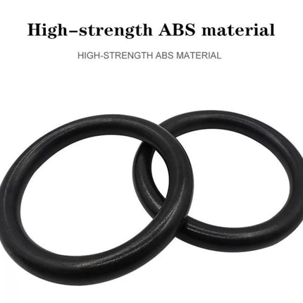 Professional Gymnastic Rings Fitness Ring Adjustable Straps Workout Gear 28MM