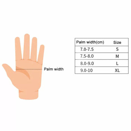 Winter Gloves Waterproof Thermal Touch Screen Thermal Windproof Warm Black XL
