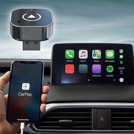 Wireless Carplay Android Auto Adapter USB Car Dongle Connect Box 2 in 1 Mini Box