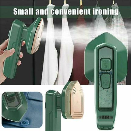 Steam Iron Garment Steamer Handheld Portable Mini Home Travel Clothes Ironing