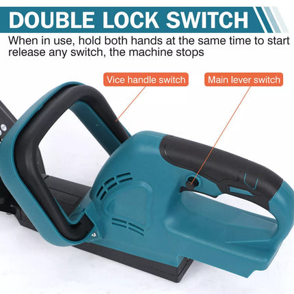 Cordless Hedge Trimmer Garden Pruner Cutter Tree Grass For Makita 18V Battery