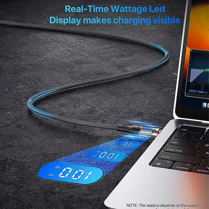 2m Usb C to Lightning Braided 27w Fast Charging Cable Charger Data