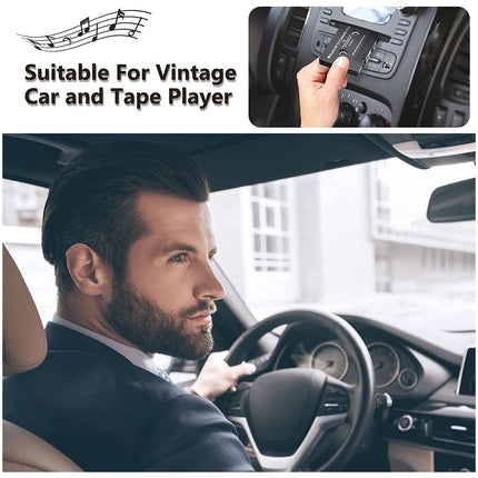 Car Audio Receiver,Bluetooth 5.0 Cassette Receiver Tape Aux Adapter Player
