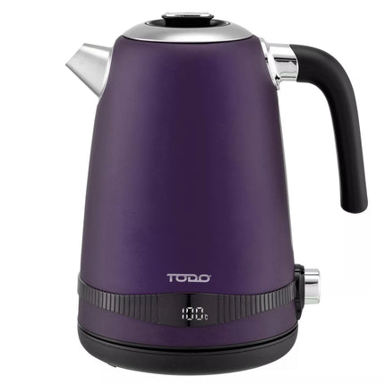 1.7L Stainless Steel Cordless Kettle Keep Warm Electric Led Water