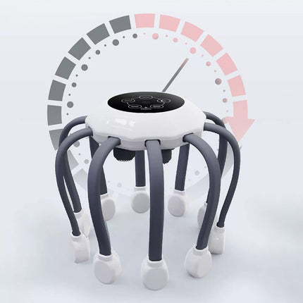 Electric Octopus Claw Scalp Head Scratcher Relief Massager Hands Therapeutic