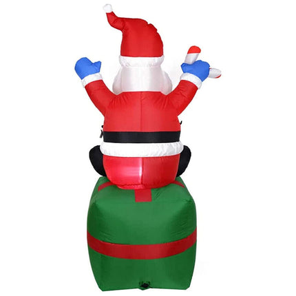 1.8M Inflatable Christmas Santa LED Light Xmas Party Outdoor Decorations AU Plug