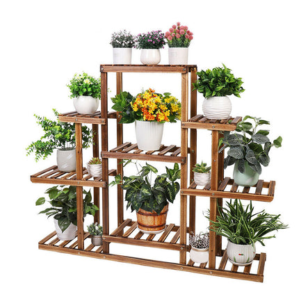 Heavy Duty Wide & Large Plant Stand Indoor Outdoor Planter Flower Holder Shelf