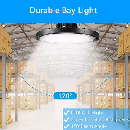 High Bay LED Light 200W UFO Industrial Shed Warehouse Factory Farm Gym