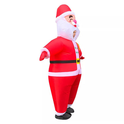 2m Inflatable Santa Claus Costume Cosplay Adult Xmas Fancy Dress Suit Party