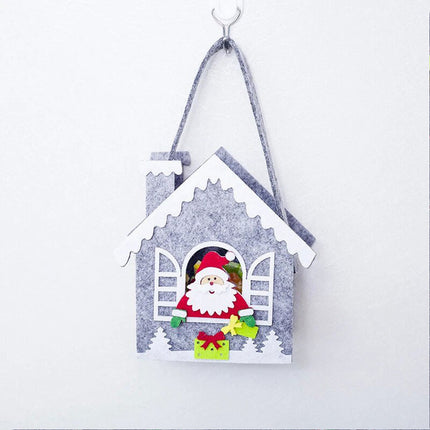 4X Christmas Candy Bag Box Tray Santa Xmas Pouch Kids Gift Wrap Home Party Décor