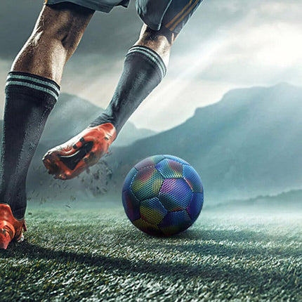 19cm Soccer Ball Glowing Footballs Student Adults Training Night Games Soccer Balls