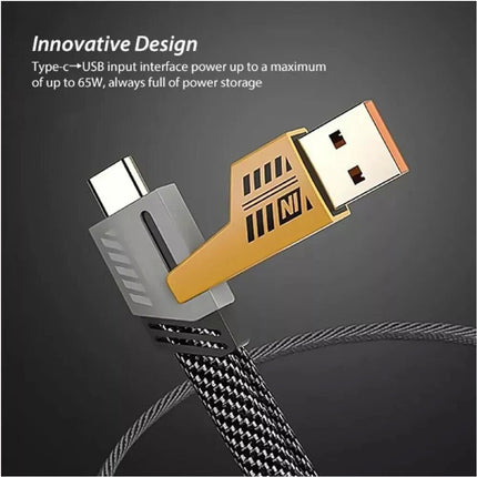 2 Packs All in one USB C Fast Charging Cable Android Charger iPhone 17 Samsung Pixel