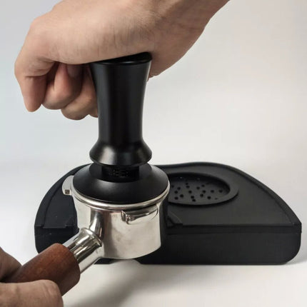 Black 58MM Coffee Tamper with Calibrated Spring Loaded Detachable Espresso Tamper