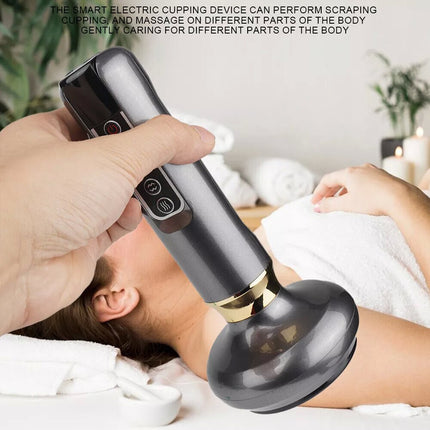 Electric Cupping Massager Vacuum Suction Cup GuaSha Anti Cellulite Beauty Health