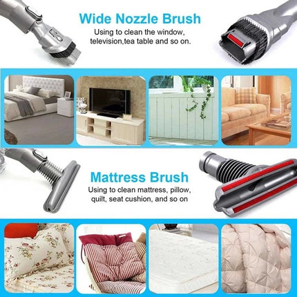 Vacuum Cleaner Accessories Nozzle Brush Attachment For Dyson V7 V8 V10 V11 V15