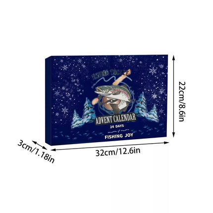 Fishing Advent Calendar 24Day Christmas Countdown Fishing Tackle Advent Calendar B