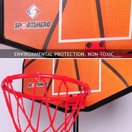 2 in 1 Kids Basketball Hoop Darts Dartboard Game Set Indoor Outdoor Sports Toys