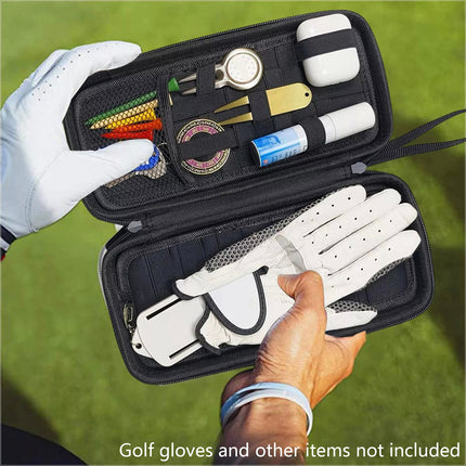 Golf Gloves Holder Protector Organizer Case With Storage Slots And Gloves Shaper