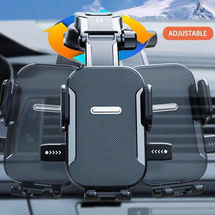 Universal 360° Car Mount Holder Phone Stand For GPS Mobile iPhone Samsung Galaxy