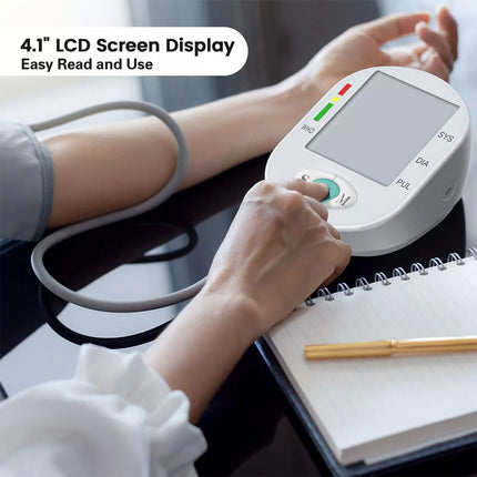 Digital Blood Pressure Monitor Upper Arm Automatic BP Machine Heart Rate Monitor