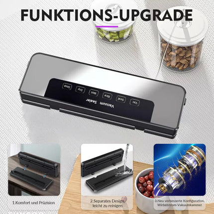 Commercial Vacuum Sealer Machine Fresh Dry Wet Food Saver Storage With 30pc Bags