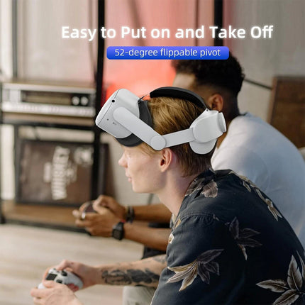 For Oculus Quest 2 Adjustable Comfort Support Light Weight Design VR Head Strap
